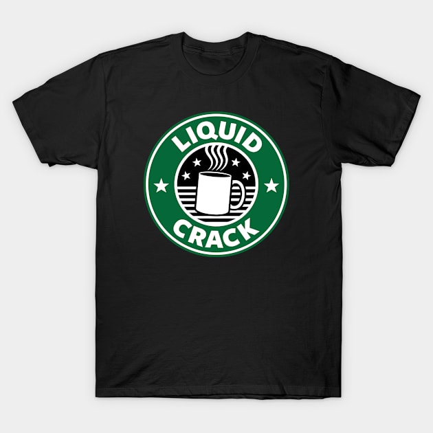 Caffeine Addict T-Shirt by mikehandyart